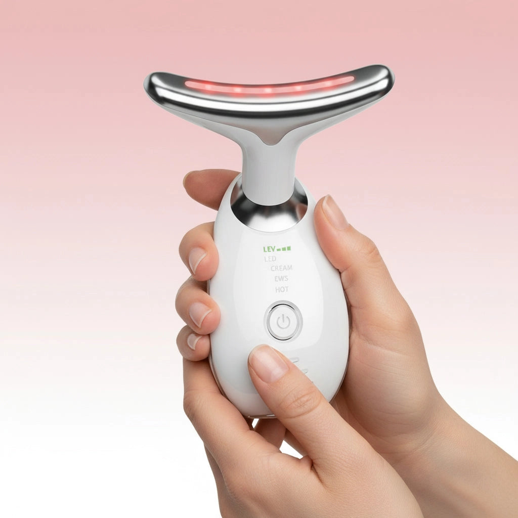 Ovey LED face and neck massager – detail view 5