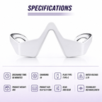 Under-Eye Red Light Therapy Skin Care Massager