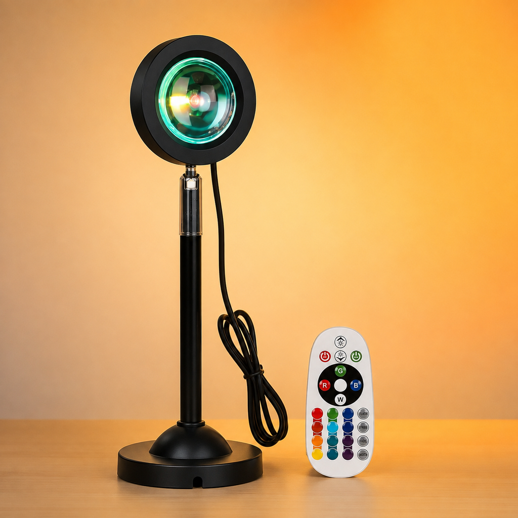 LED Sunset Projection Lamp