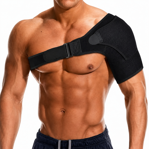 Adjustable Shoulder Brace with Pressure Pad