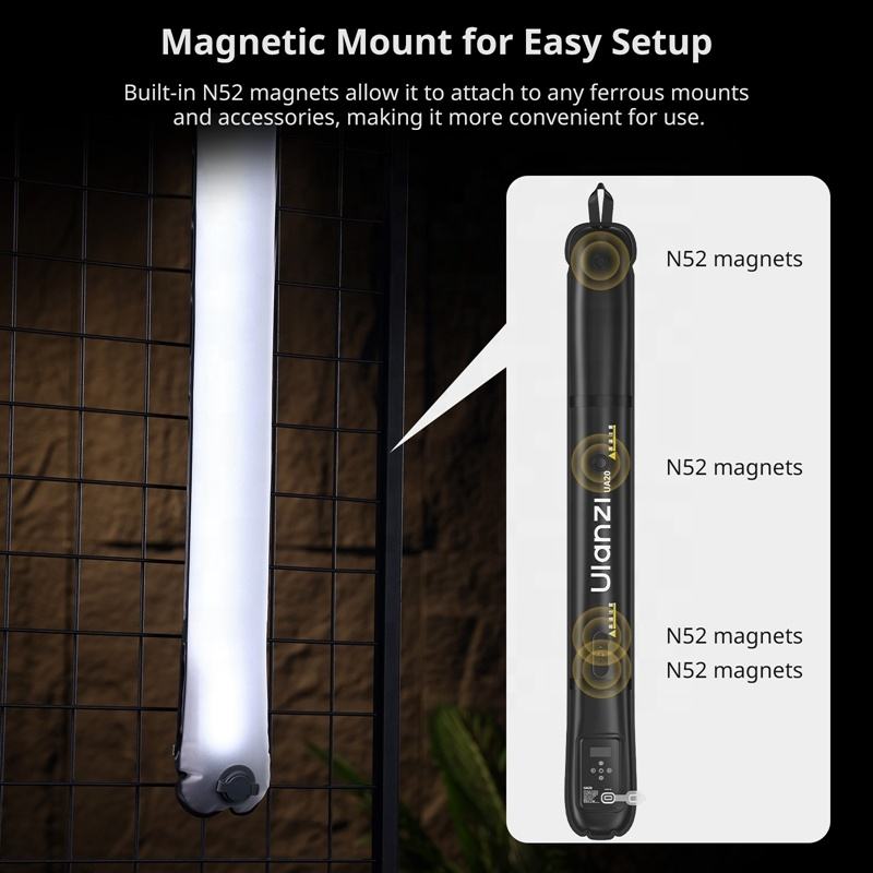 Ulanzi UA20 90cm portable LED air tube light – detail view 6