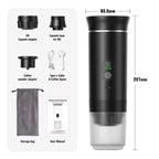 Trenzay Portable Espresso Machine 2.0 with travel bag and accessories