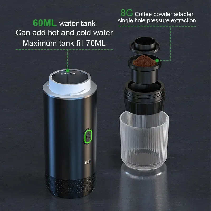 60ml water tank capacity