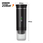 Trenzay Portable Espresso Machine 2.0 with digital display