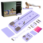 Foldable Pilates Board Portable – Full Body Home Workout & Fitness Trainer