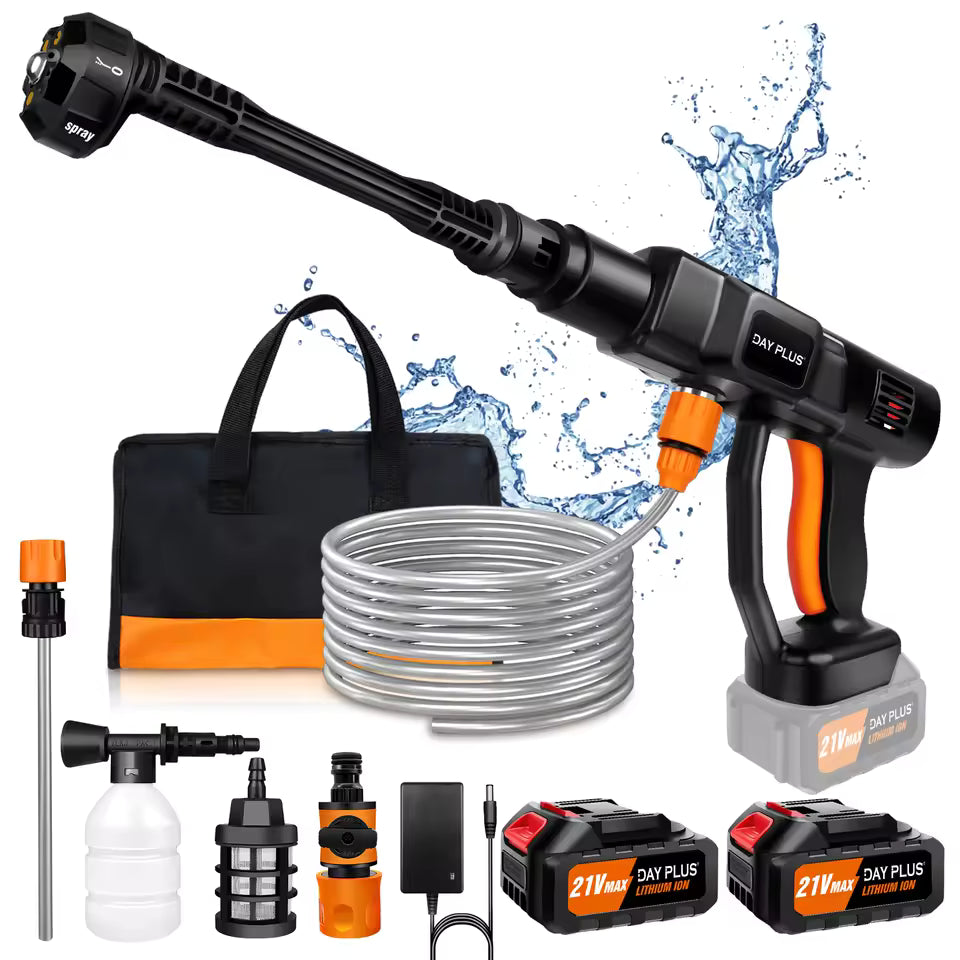 Cordless portable pressure washer – detail view 2