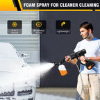Cordless portable pressure washer – detail view 3