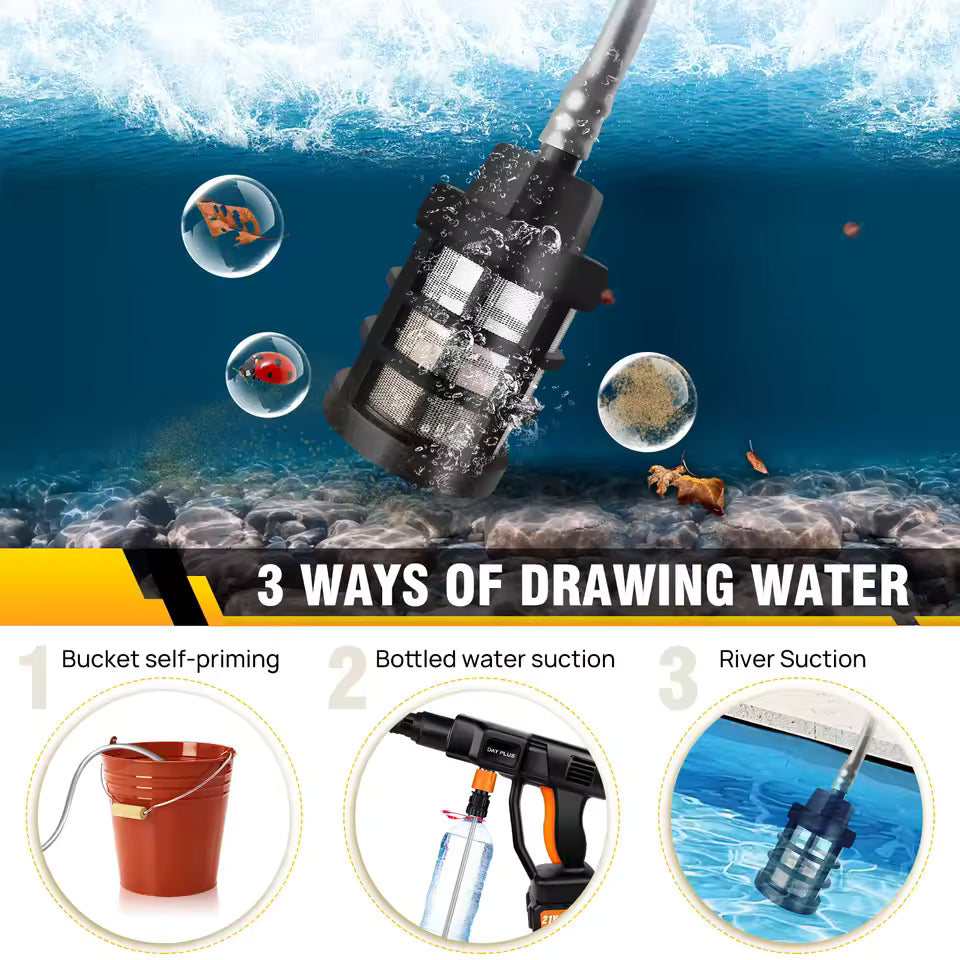 Cordless portable pressure washer – detail view 7