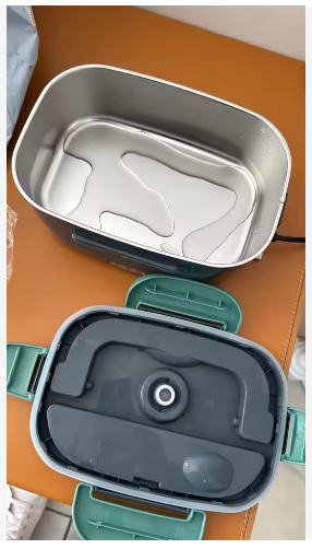 Portable Electric Lunch Box 1.8L | Heated Food Warmer for Car, Home & Travel