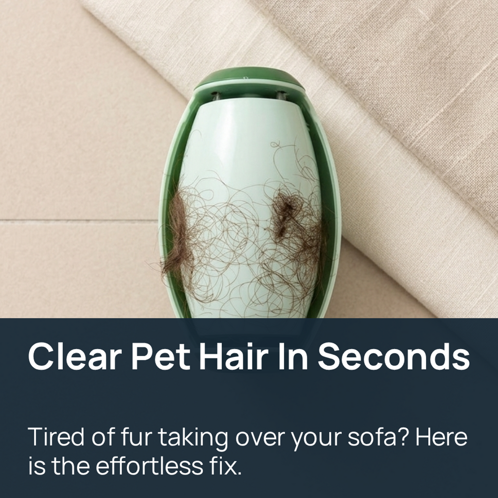 Reusable pet hair remover roller – detail view 5
