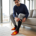 Rechargeable heated socks – detail view 3