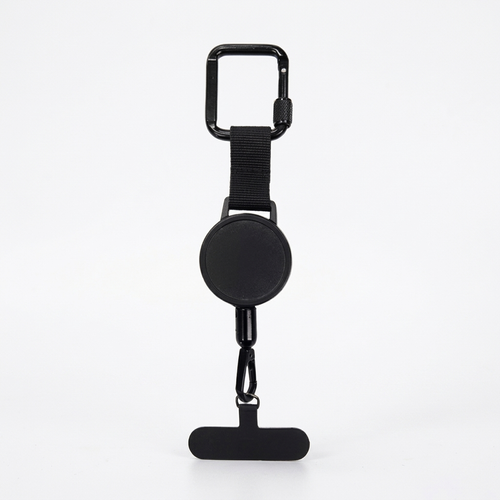 Anti-theft retractable phone tether with belt clip