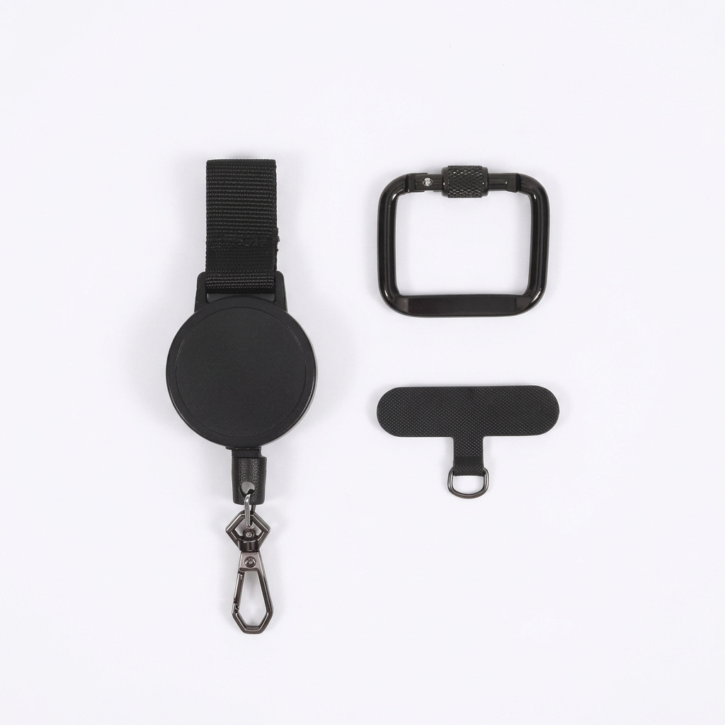 Anti-theft retractable phone tether with belt clip – detail view 3